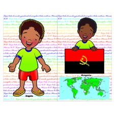 Almofadas - Missões - Criança Angola G